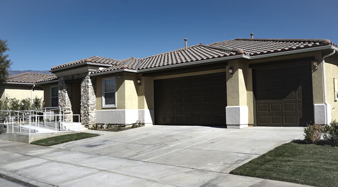 Outside view of the house